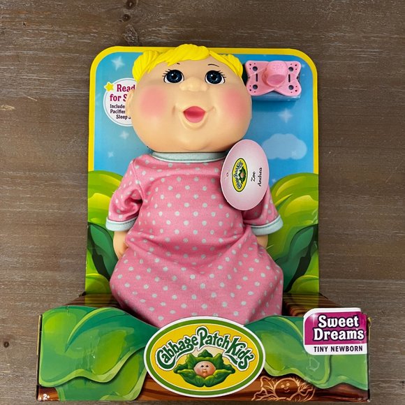 Toys Cabbage Patch Kids Sweet Dreams Tiny Newborn Zoe Andrea Poshmark
